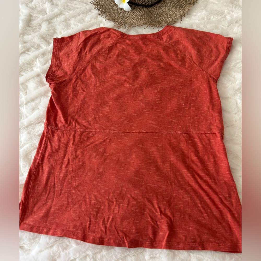 Toad & Co Organic Cotton & Tencel T-shirt Large - Picture 6 of 8